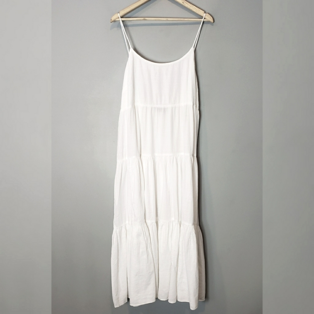 J. Crew White Maxi Dress